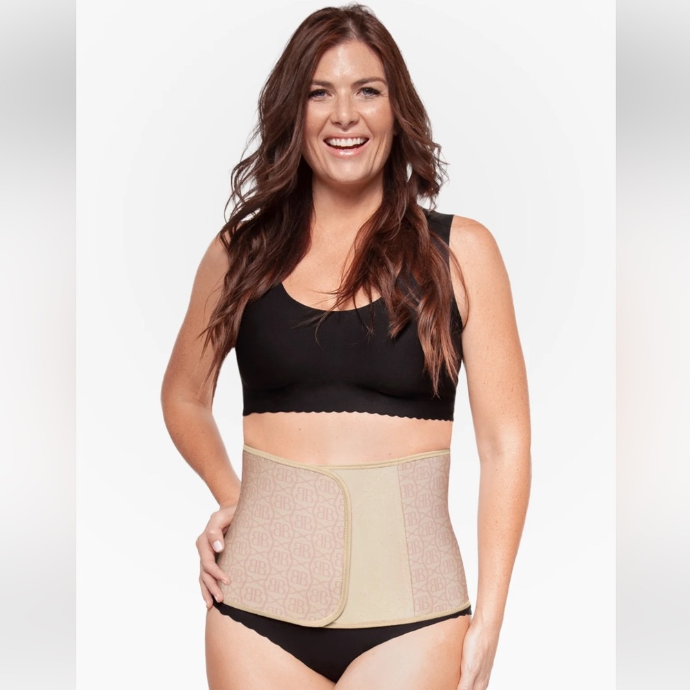 Belly Bandit Beige Postpartum Velcro Waist Wrap